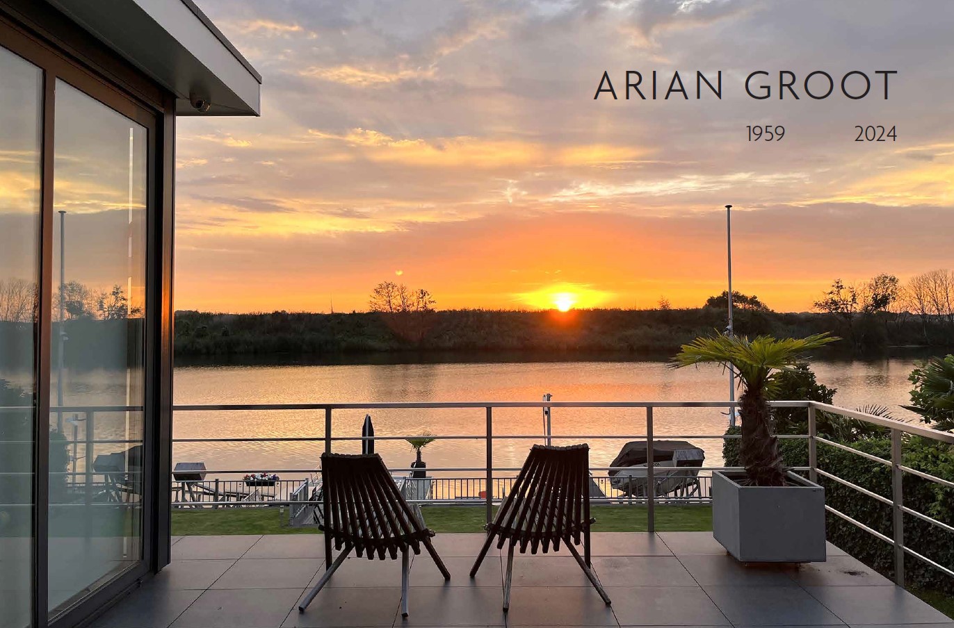 rouwkaart Arjan groot