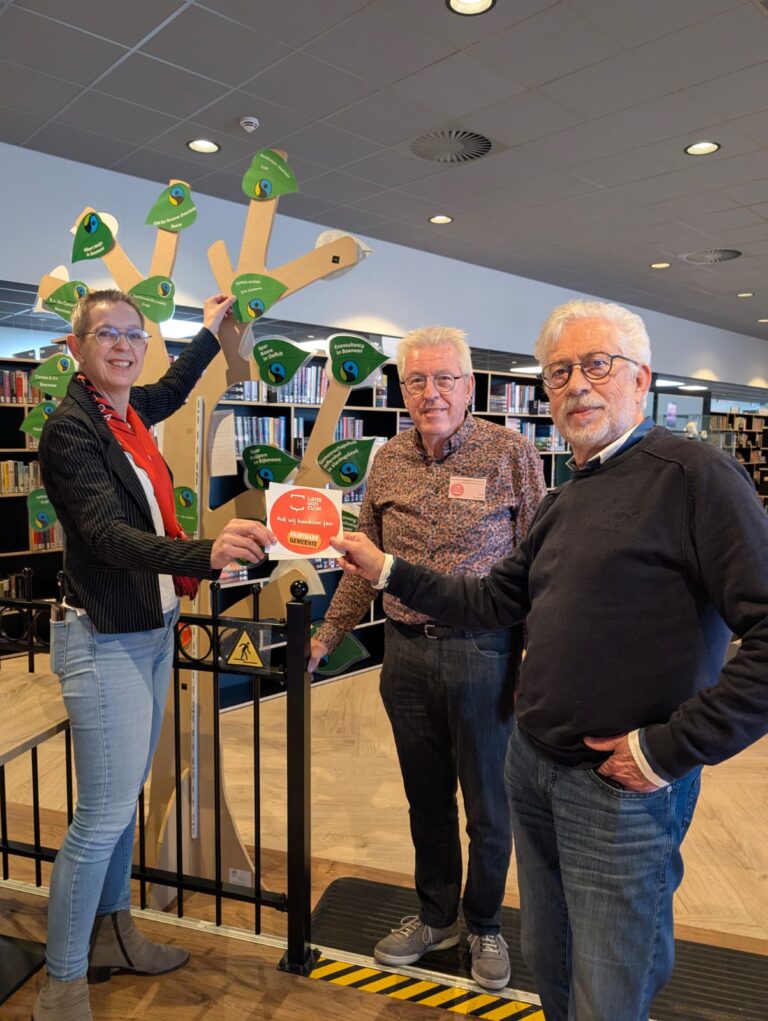 Bekroond met het Fairtrade-certificaat